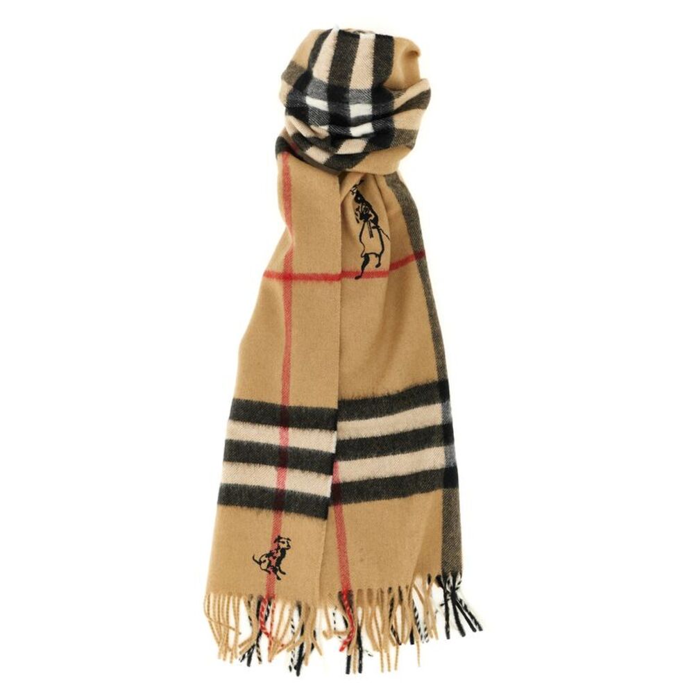 Burberry Beige Cashmere Women's Scarf